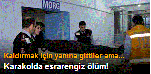 Komutan ölü bulundu!