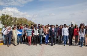 Uluslar arası öğrenciler Zirve'de