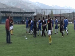 Savaş değil maç! Yaralı var...