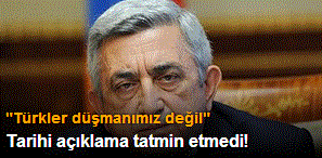 Tarihi açıklama Ermeni diasporasını tatmin etmedi