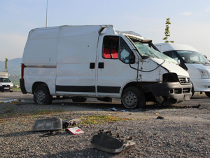 Samsun'da direksiyon hakimiyetini kaybedince