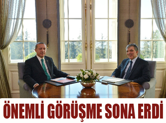 Önemli görüşme sona erdi