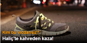 Haliç'te kahreden kaza