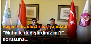 Kılıç: "Ben söyleyeceklerimi söyledim..."