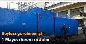 Polis, Ankara'ya duvar ördü!