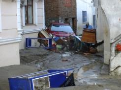 Adada sel olmaz demeyin Türkiye'de oldu!