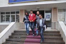 Cinayet zanlısı ormanda yakalandı