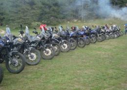 Motorcular bir araya geldi!