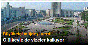 Belarus'a 2 Haziran'da vize kalkıyor