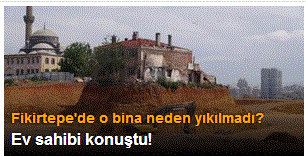 Fikirtepe'de o bina neden yıkılmadı?
