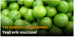 Yeşil erik bağışıklığı güçlendiriyor