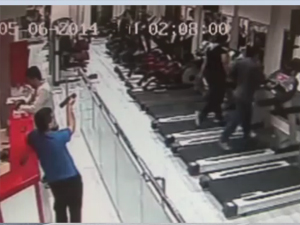 Spor yaparken ölüm anı kamerada!