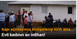 Evli kadının sır intiharı!