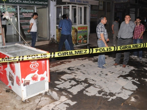 İşyerine silahlı molotflu saldırı