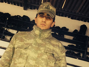 Samsun'da asker nöbet tutarken...