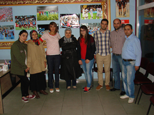 Milli boksörden Trabzonspor derneğine ziyaret