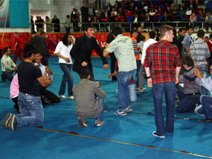 Trabzon'da engelliler gönüllerince eğlendi