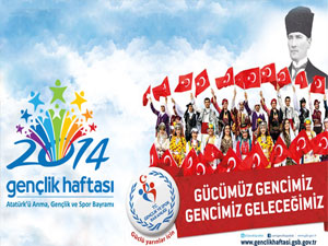 Trabzon'da gençlik haftası onunla başladı