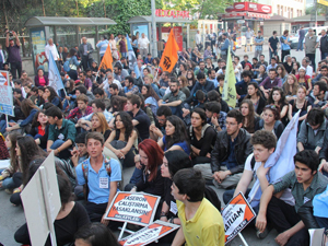 Samsun'da soma protestosu!