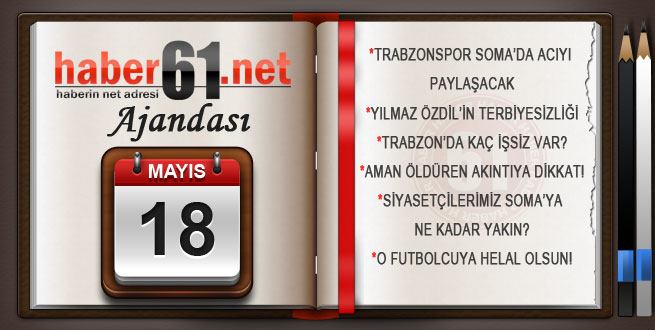 Haber61.net ajandası