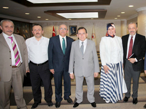 Trabzon'da eğitimden iş dünyasına ziyaret