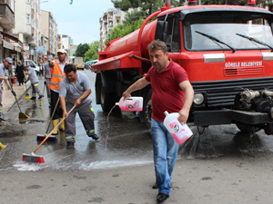 Görele'de belediyeden ilginç uygulama!