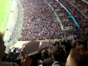 Maç sırasında yaşanan olay herkesi şaşırttı!