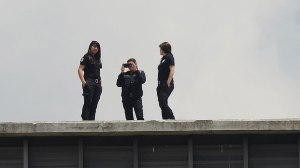 Polislerden AKM ve Gezi selfie'si!