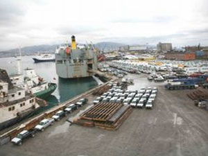 Samsun Lİmanı'nda acı kaza