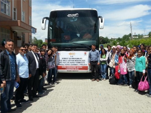 O öğrenciler Trabzon'a geliyor