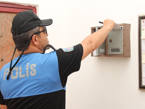 Ordu'da vatandaşlara polisten mektup