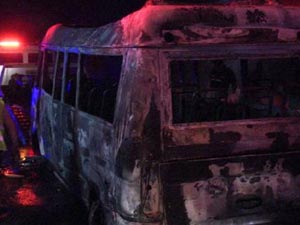 Tünelde büyük yangın paniği!