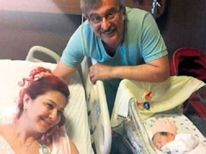 Trabzonlu ünlü 7. evliliğinde 2.kez baba oldu!