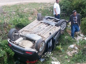 Trabzon plakalı araç bu hale geldi!