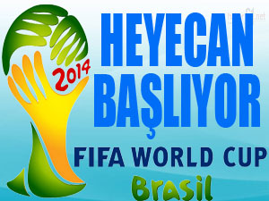 Dünya Kupası Maçları Başlıyor
