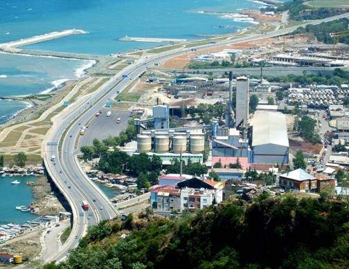 Trabzon'un gündemi çimento fabrikası!