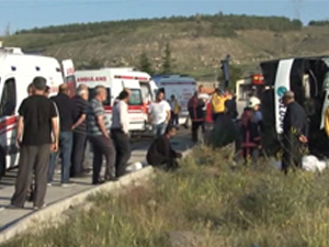 Ankara'da korkunç kaza!