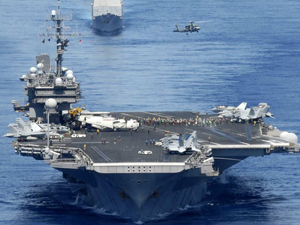 Amerika Körfez'e uçak gemisi