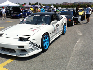 Drift tutkunları bir araya geldi