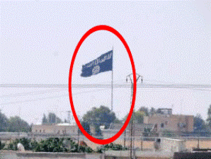 Oradaki bayrağı da indirdiler!