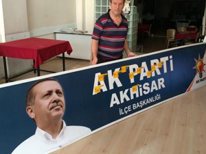 Ak Parti ilçe teşkilatına silahlı saldırı!