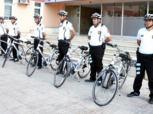 Bisikletli Martı timi görevde!