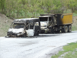Teröristler yine iş başında