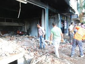 İşyerinde korkunç patlama!