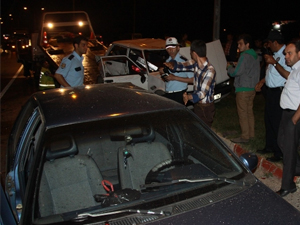 Futbolcu dehşet saçtı!