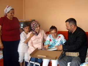 Küçük Berrak'ın büyük mutluluğu!