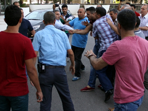 Kongre sonrası kavga