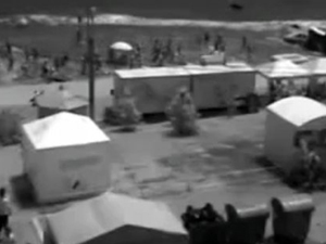 Karadeniz Plajı’nda tsunami