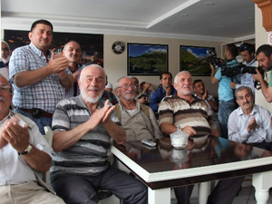 Hemşehrilerinden Erdoğan’a tam destek