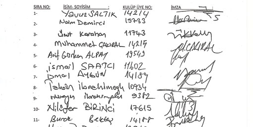 Trabzonspor'da İmzalar bini geçti